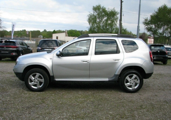 Dacia Duster cena 25900 przebieg: 142947, rok produkcji 2013 z Bytom Odrzański małe 631